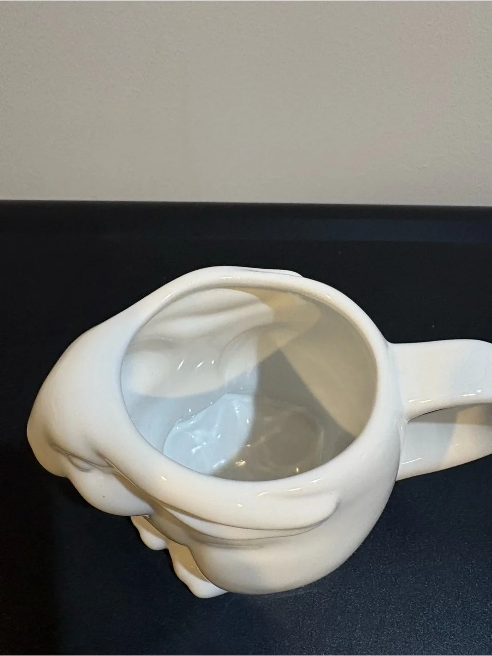 NWOT Williams Sonoma White Bunny Mug